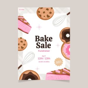 bake sale free template word