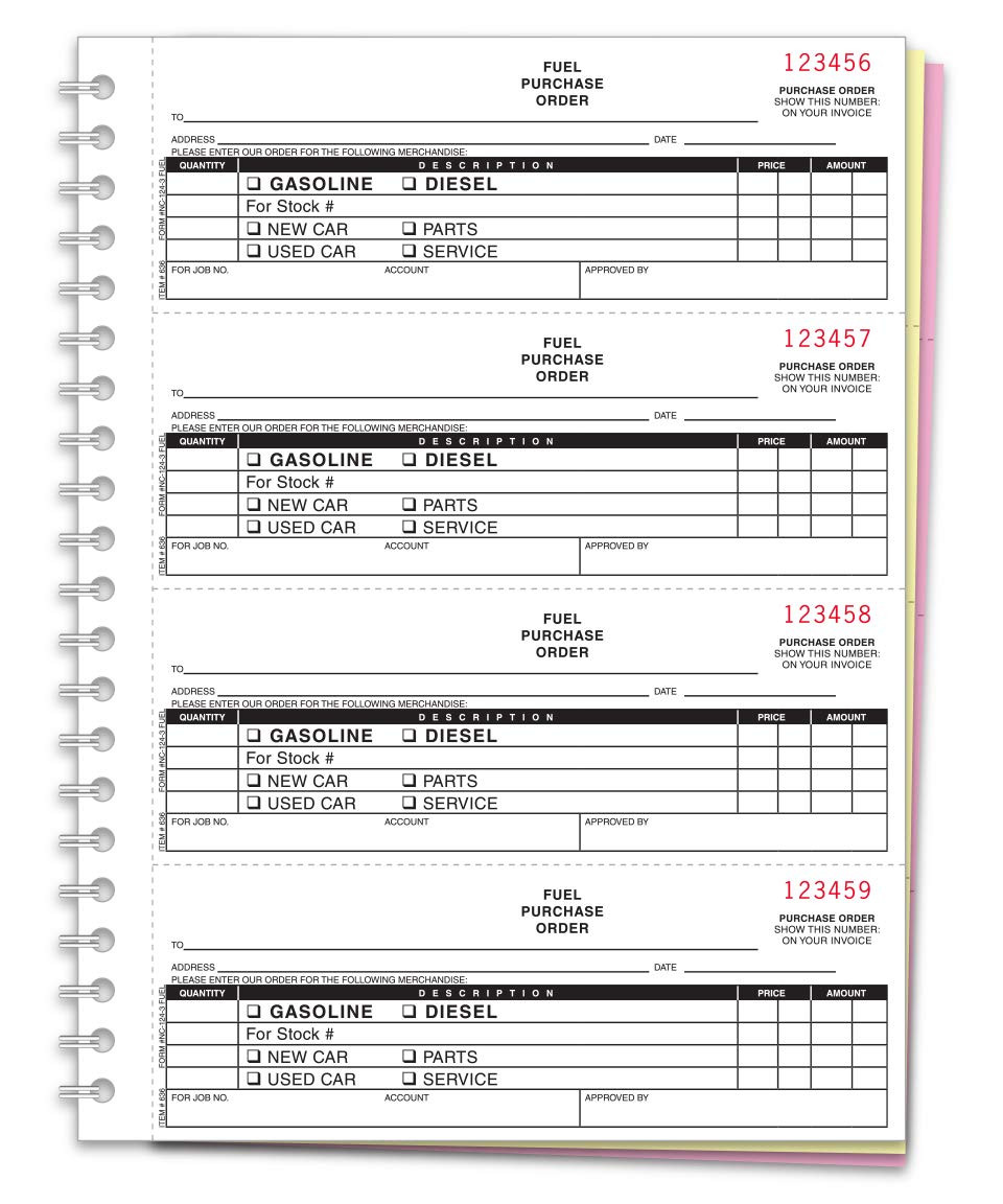 sample fuel invoice template