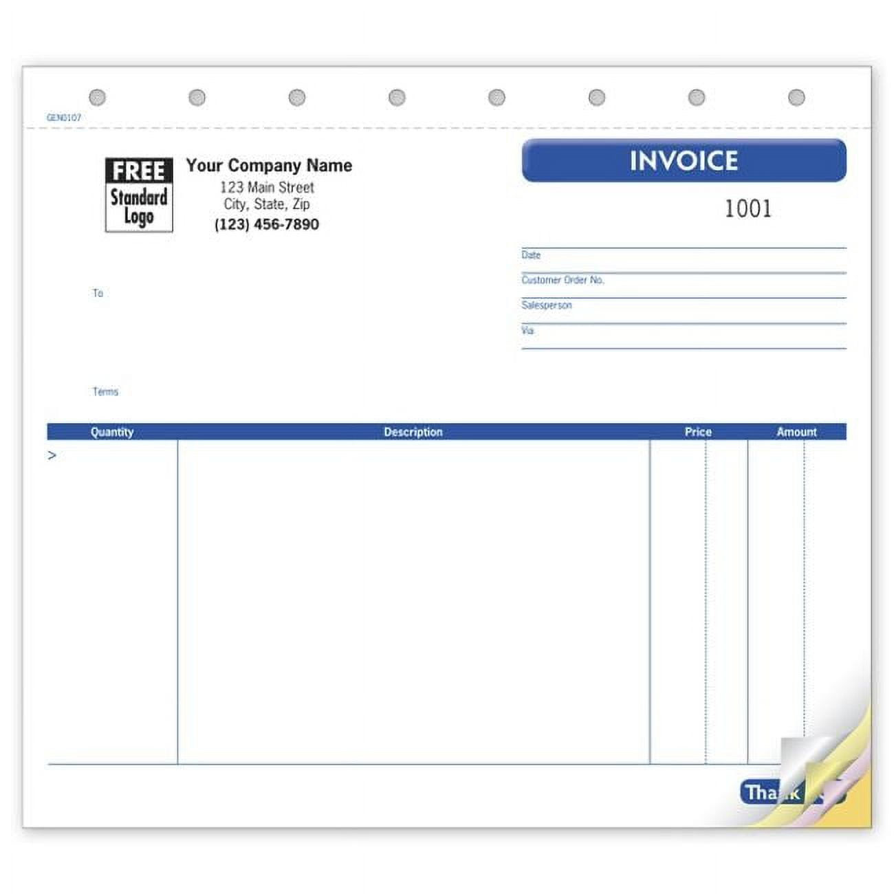 sample walmart invoice template