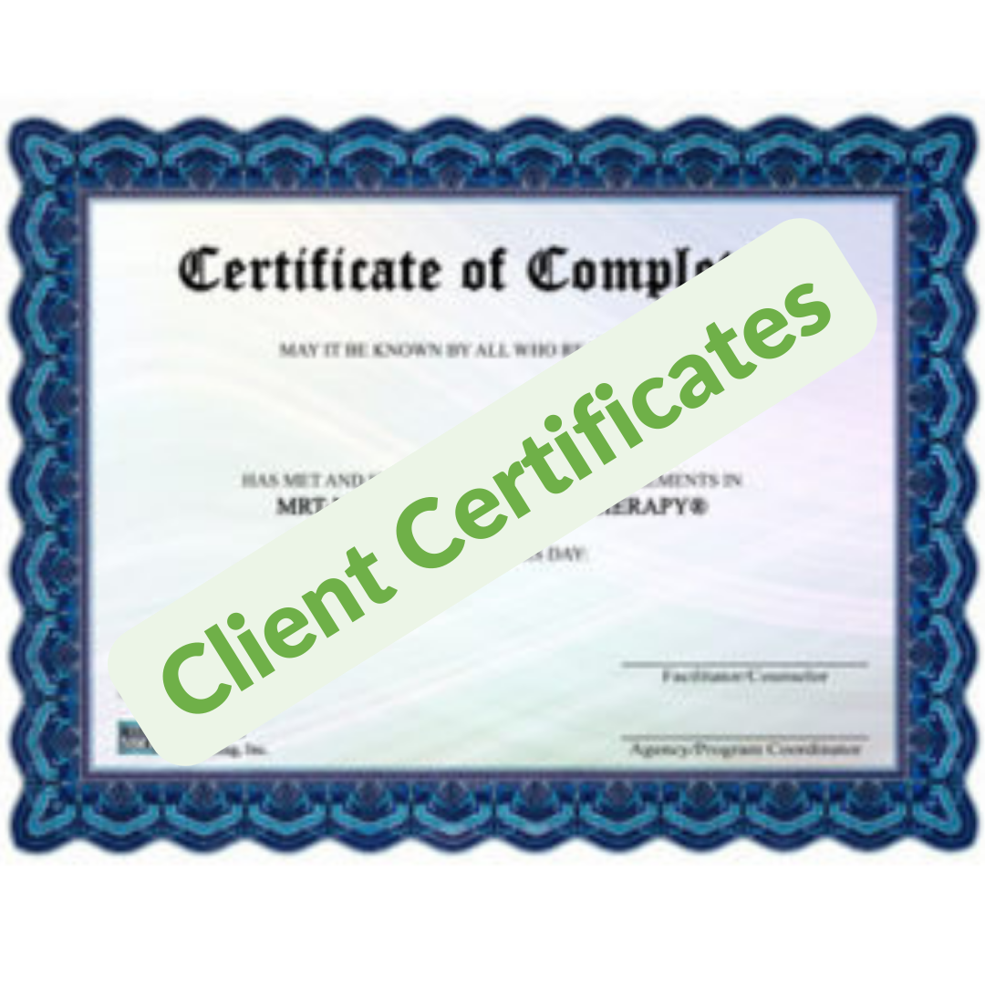 sample therapy completion certificate template