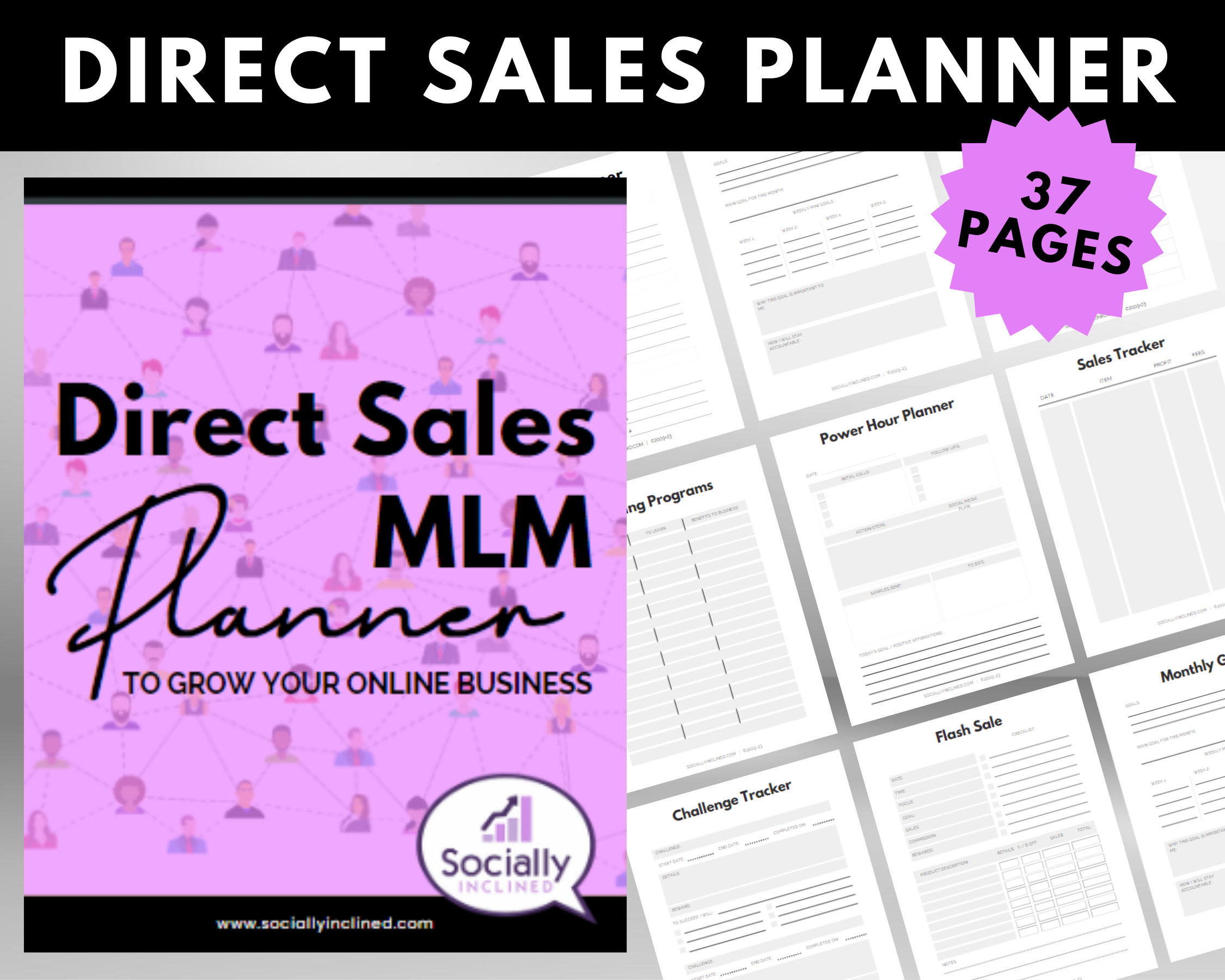 sample sales planner template