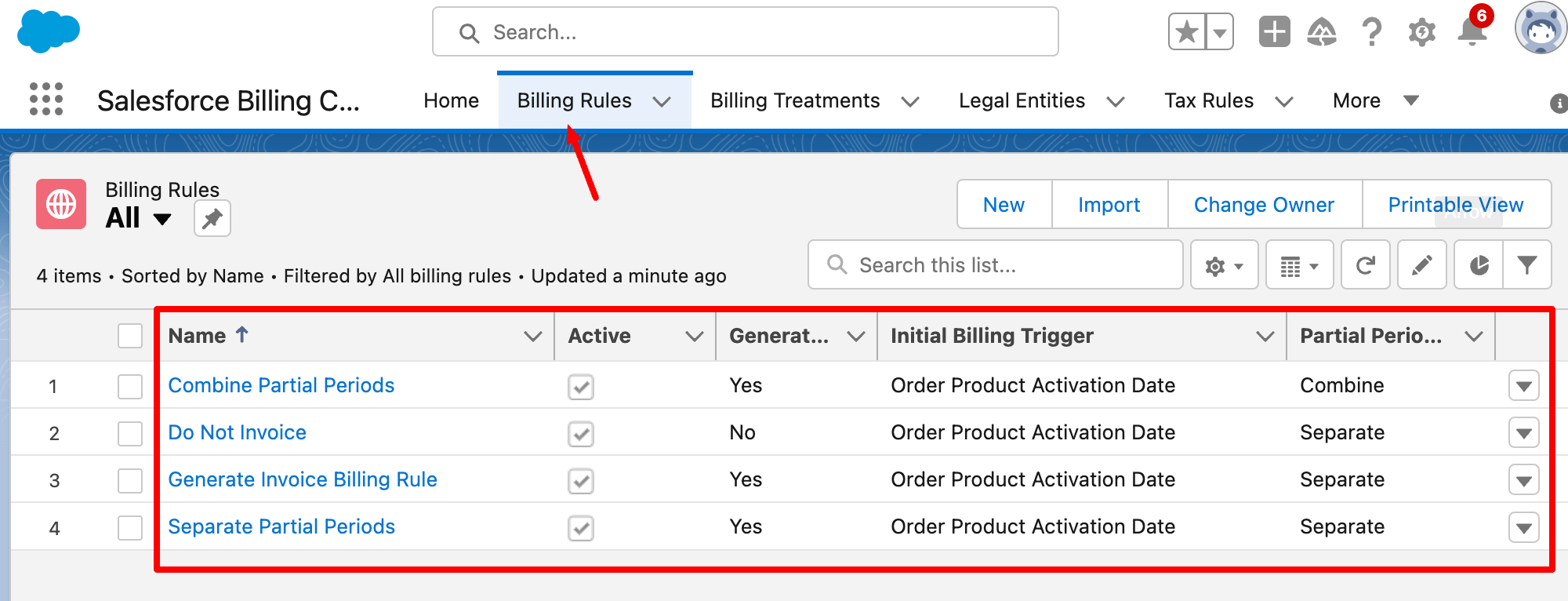 sample salesforce invoice template