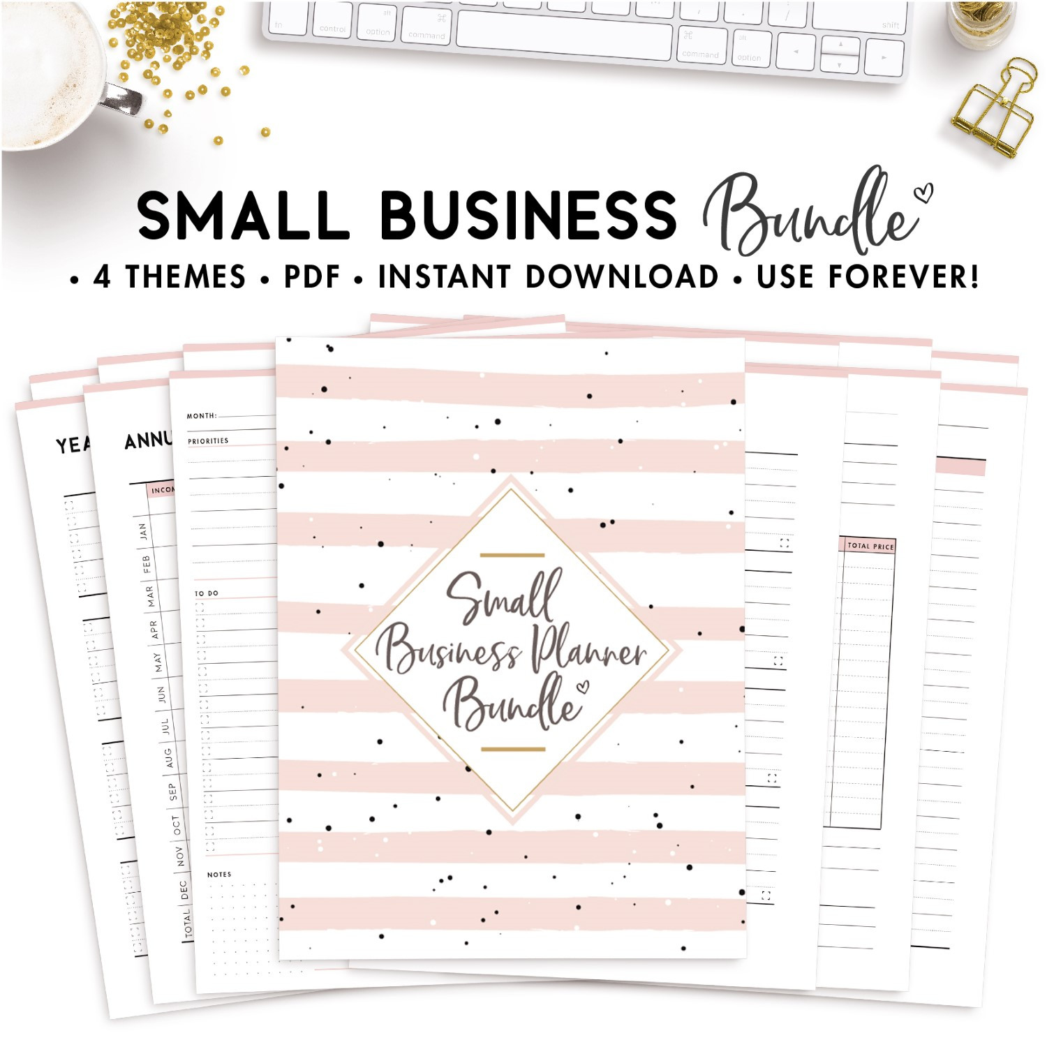 sample business planner template