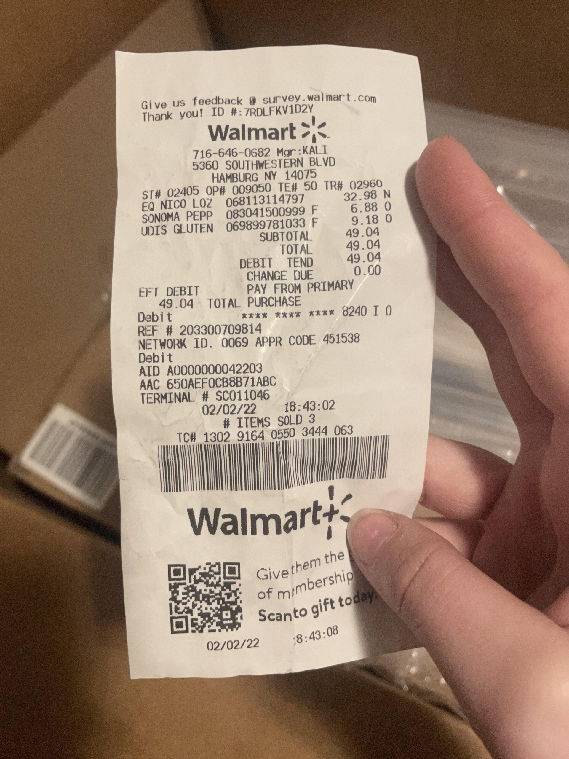 sample walmart invoice template