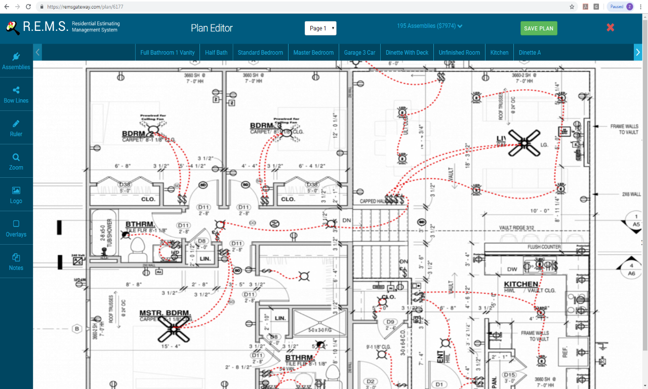 sample electrical estimate template